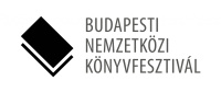 Budapesti Nemzetközi Könyvfesztivál logó - szürke