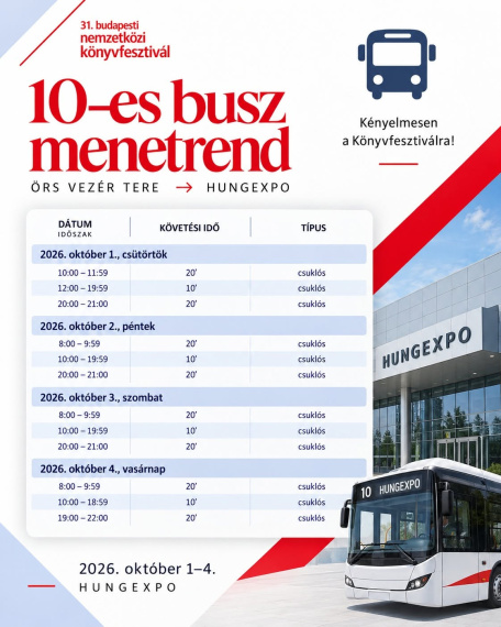 buszmenetrend, hungexpo
